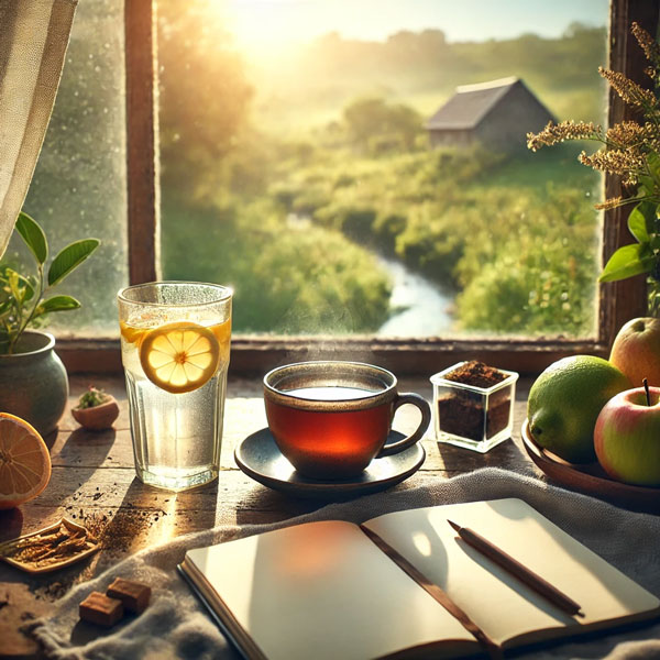 Detox inšpirácia ilustračná foto